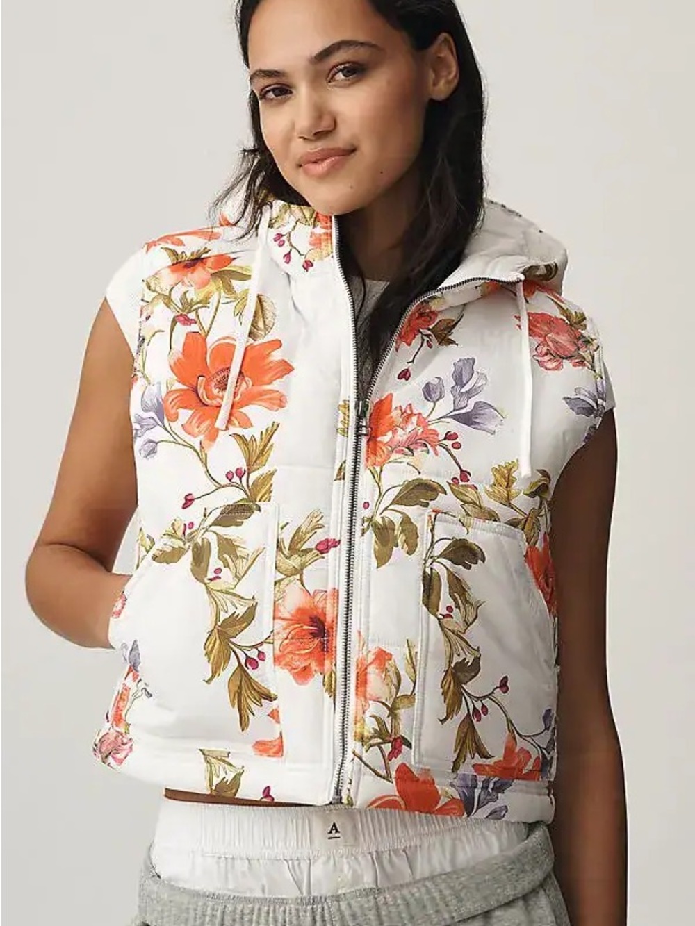 Daily Practice by Anthropologie Boxy Puffer Vest medium